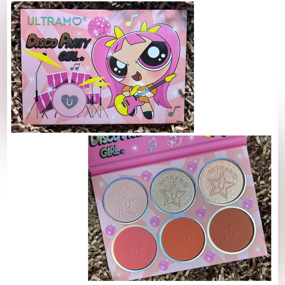 ULTRAMO
Disco Party Girl Highlighter/Blush Palette